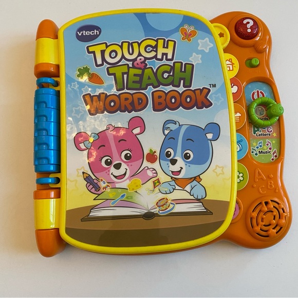 VTech Touch & Teach Word Book | Electronic Learning Educational Toddler Book - Picture 1 of 11